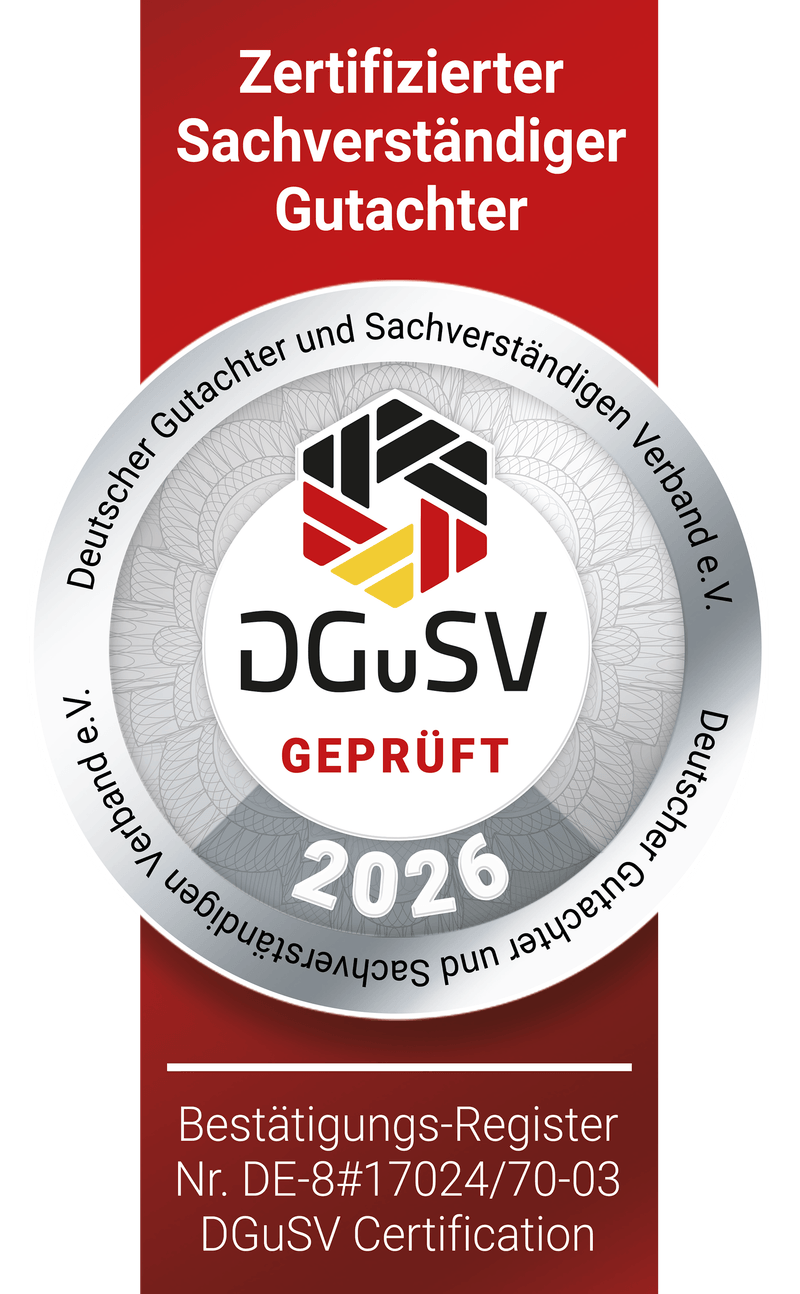 DGuSV-Siegel: Zertifizierter Sachverständiger